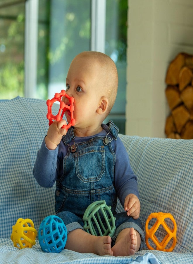 tickit SiliSoft Flexi Balls | 5 Soft, Flexible, Cage-Style Sensory Balls for Tactile Exploration | Creative, Calming Play - Image 2